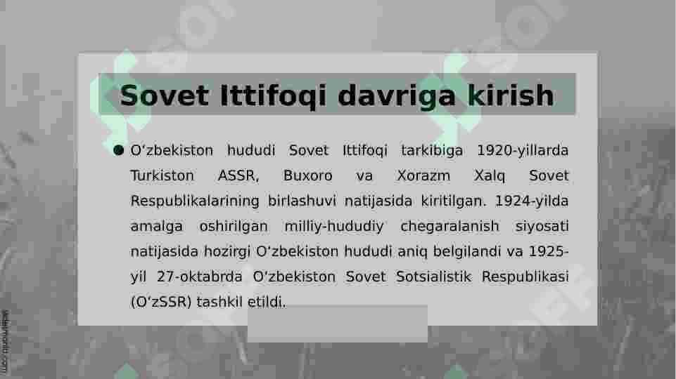 Oʻzbekiston Respublikasining tashkil etilishi 4