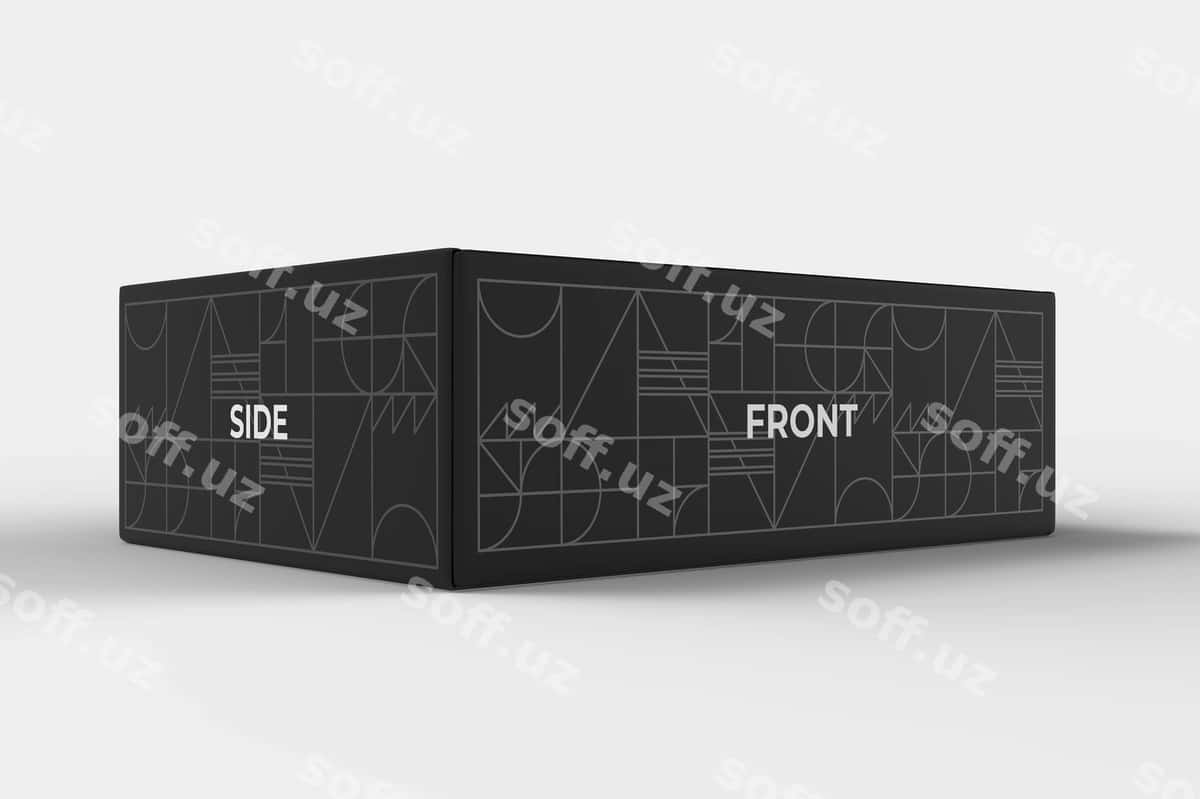Paket qutisi mockup | Packaging box mockup 1