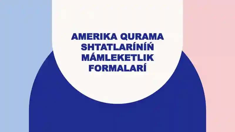 AMERIKA QURAMA SHTATLARÍNÍŃ MÁMLEKETLIK FORMALARÍ