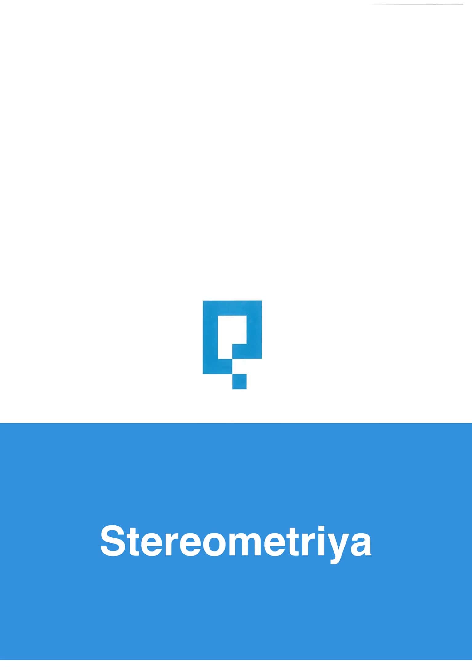 Stereometriya 1