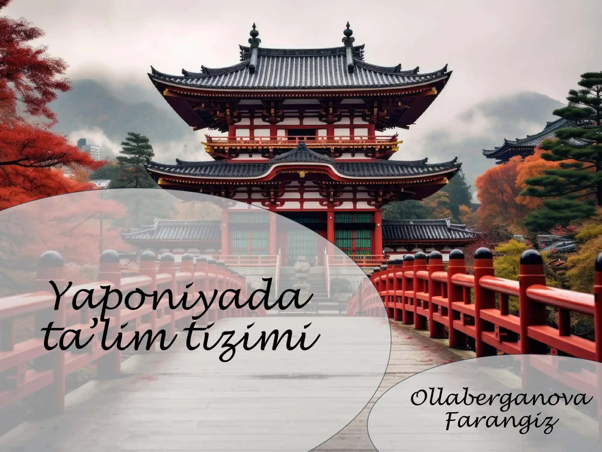 Yaponiya ta’limi 1