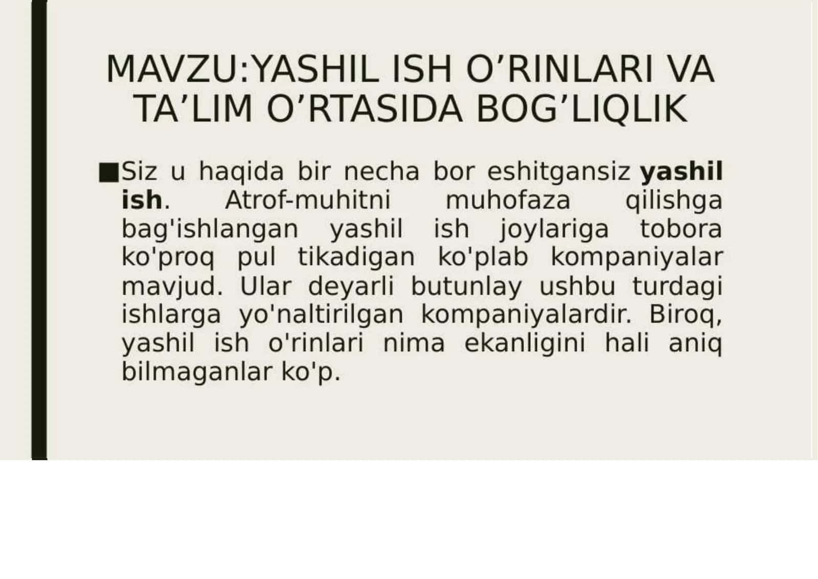 Qurilish materiallari ekologiyasi 1
