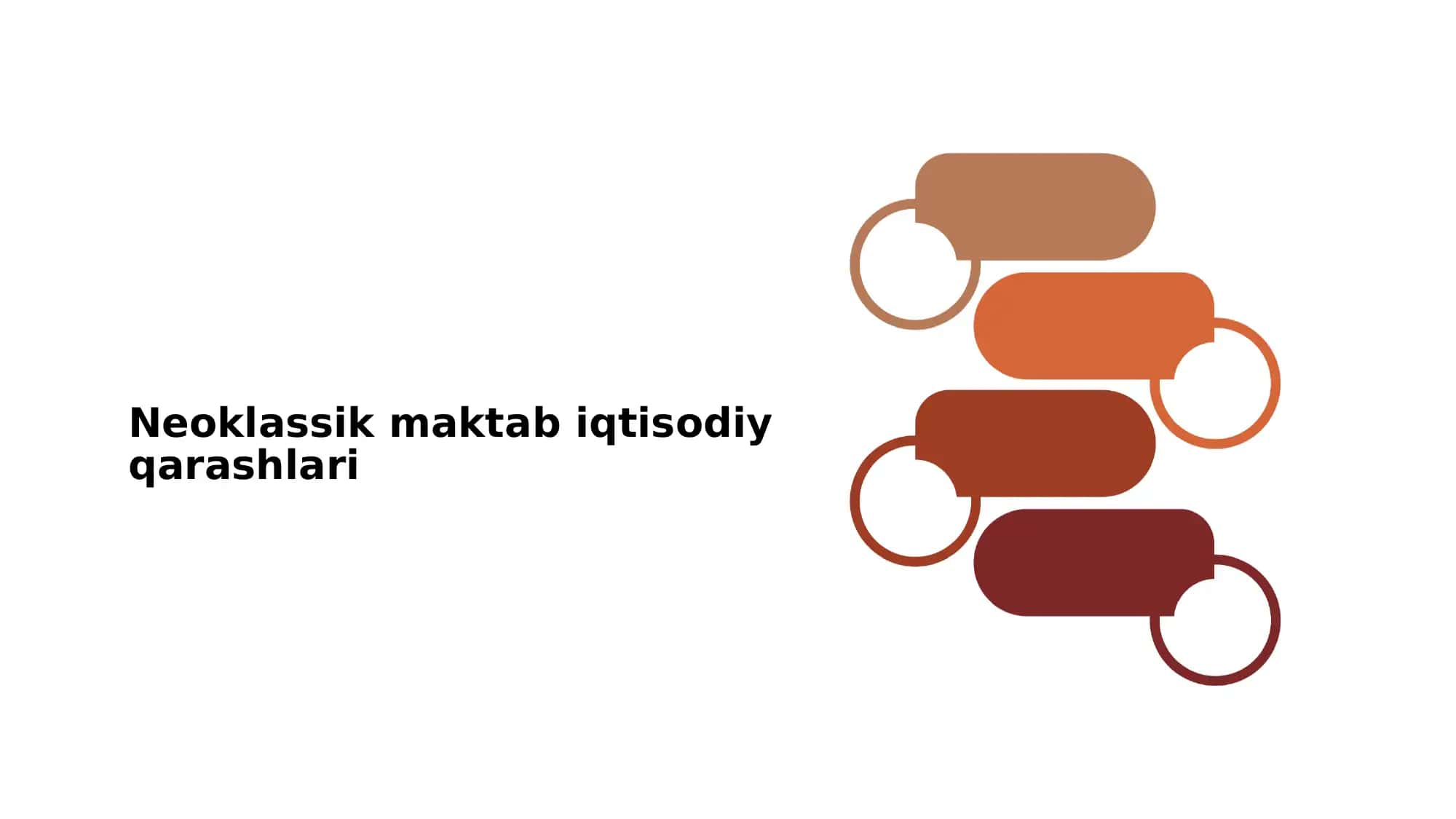 Neoklassik maktab iqtisodiy qarashlari 1