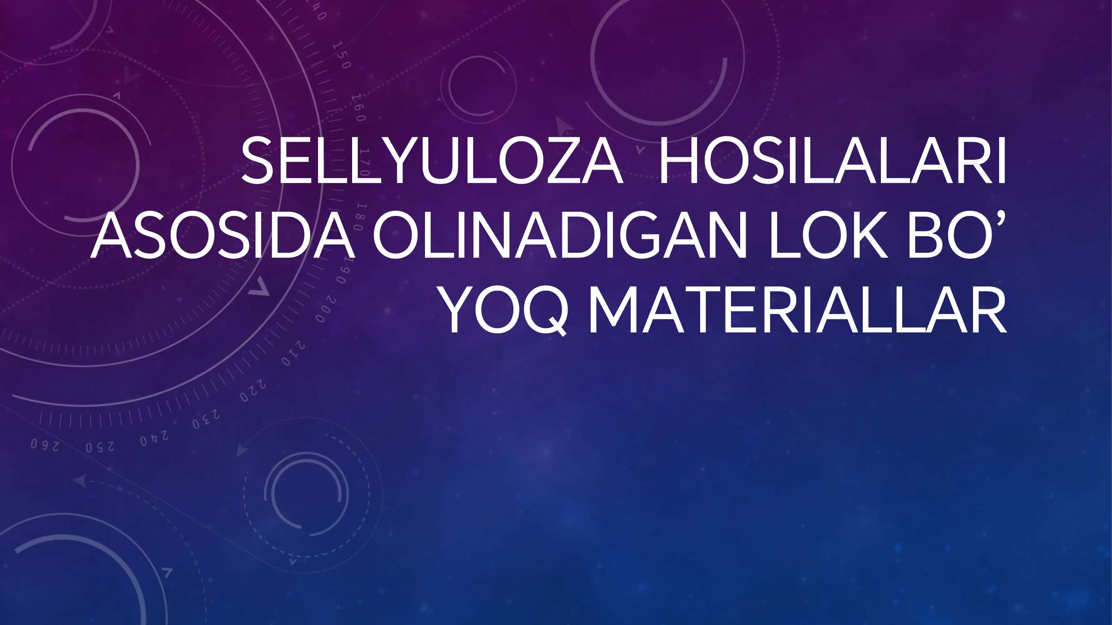 Sellyuloza hosilalari. pdf. 1