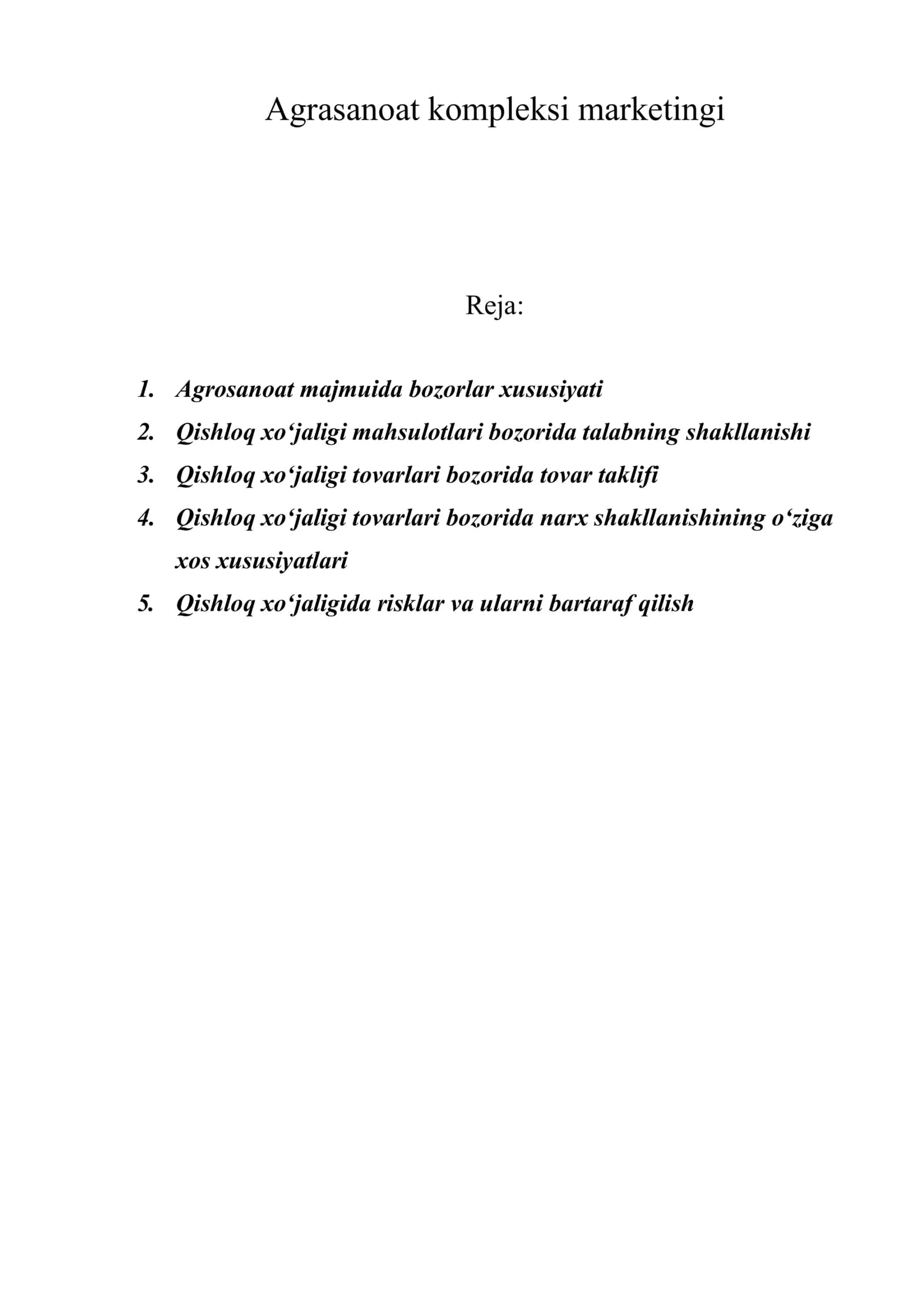 Agrasanat kompleksi marketingi 1