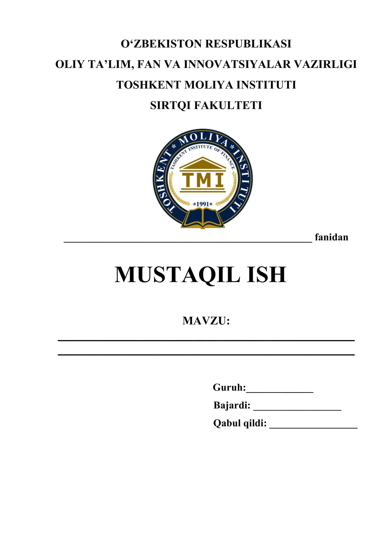 Investitsiya risklari va ularni pasaytirish yo’llari 1