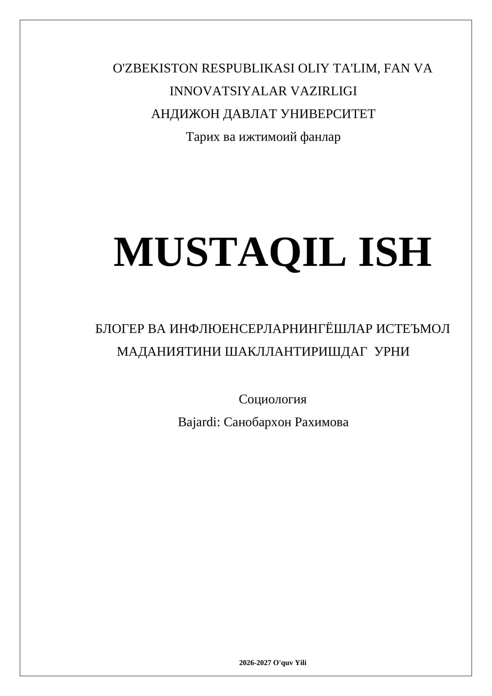 Bloggerlar va inflyuenserlarning asosiy ta'sir mexanizmlari 1