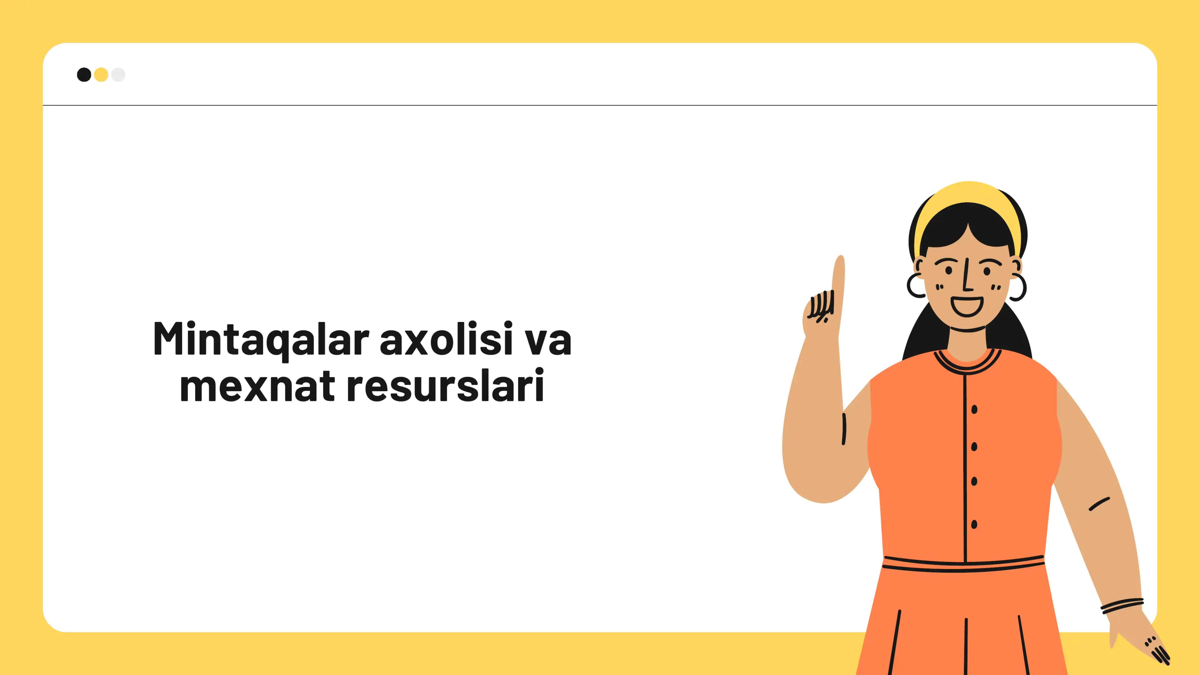 Mintaqalar axolisi va mexnat resurslari 1