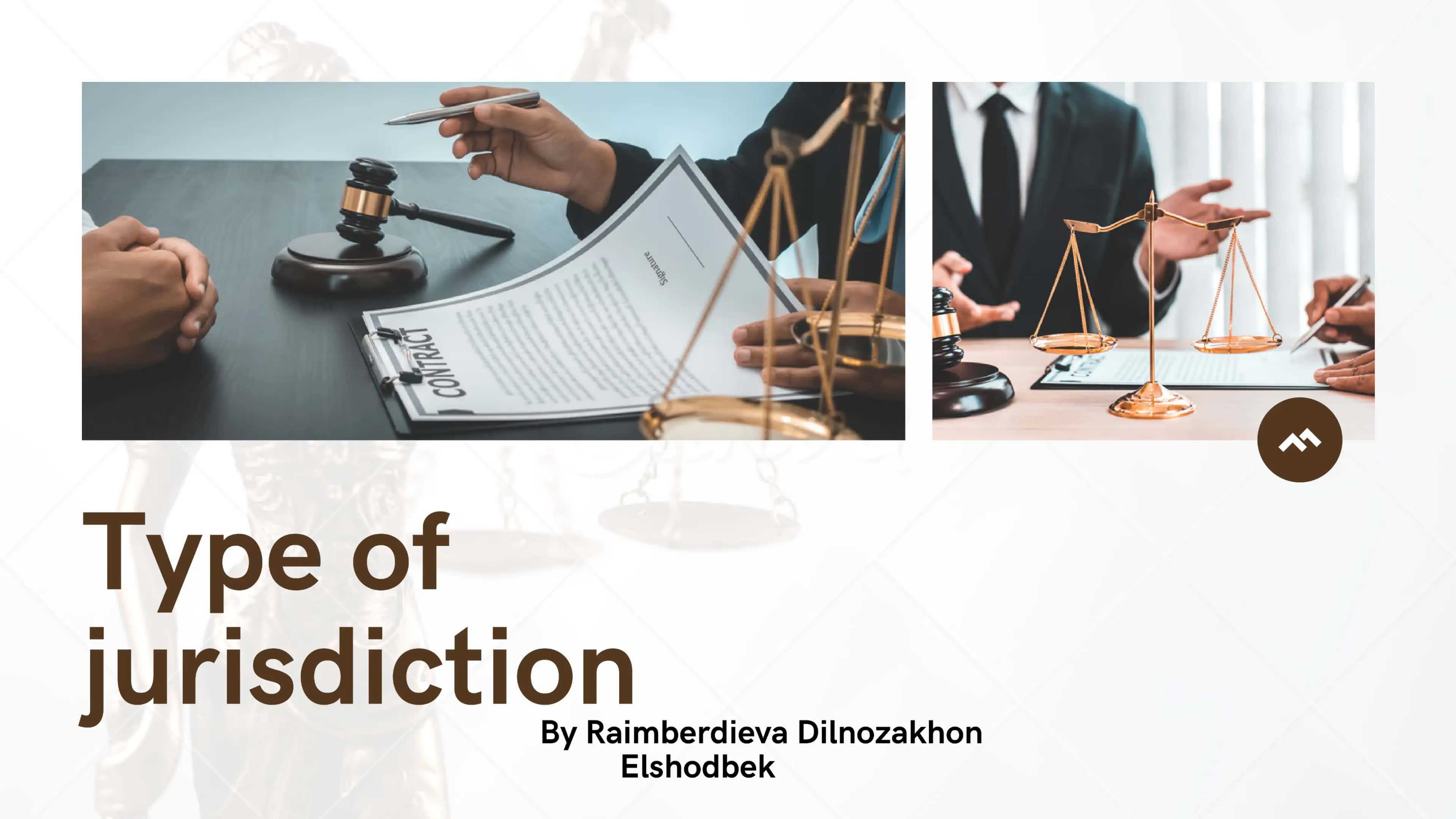 Type of jurisdiction . 1