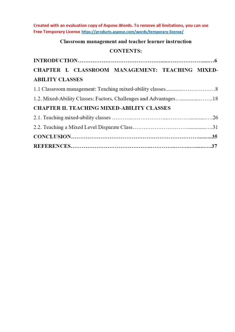 Classroom Management 1