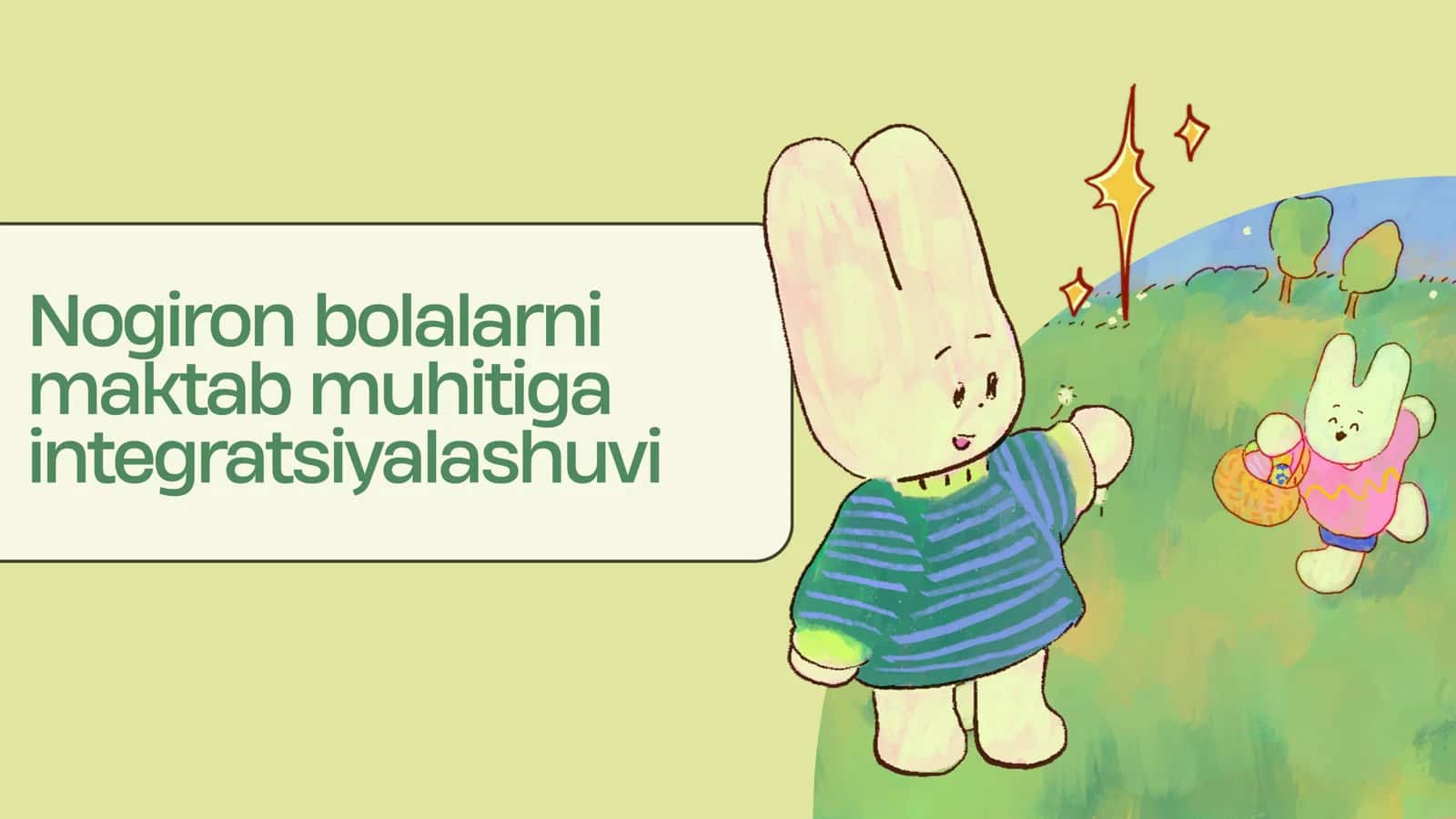 Nogiron bolalarni maktab muhitiga integratsiyalashuvi 1