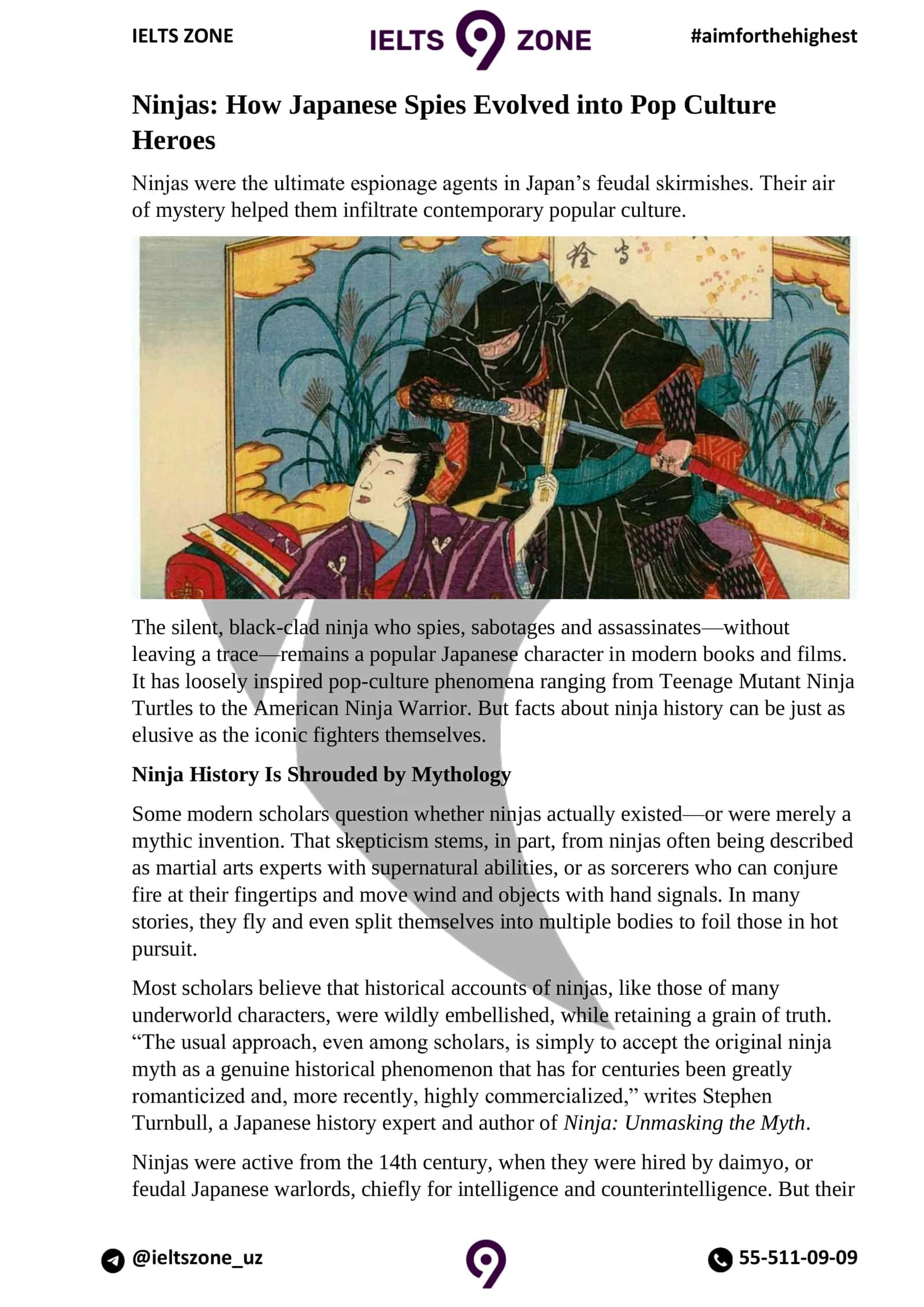 Ninjas: How Japanese Spies Evolved into Pop Culture 1
