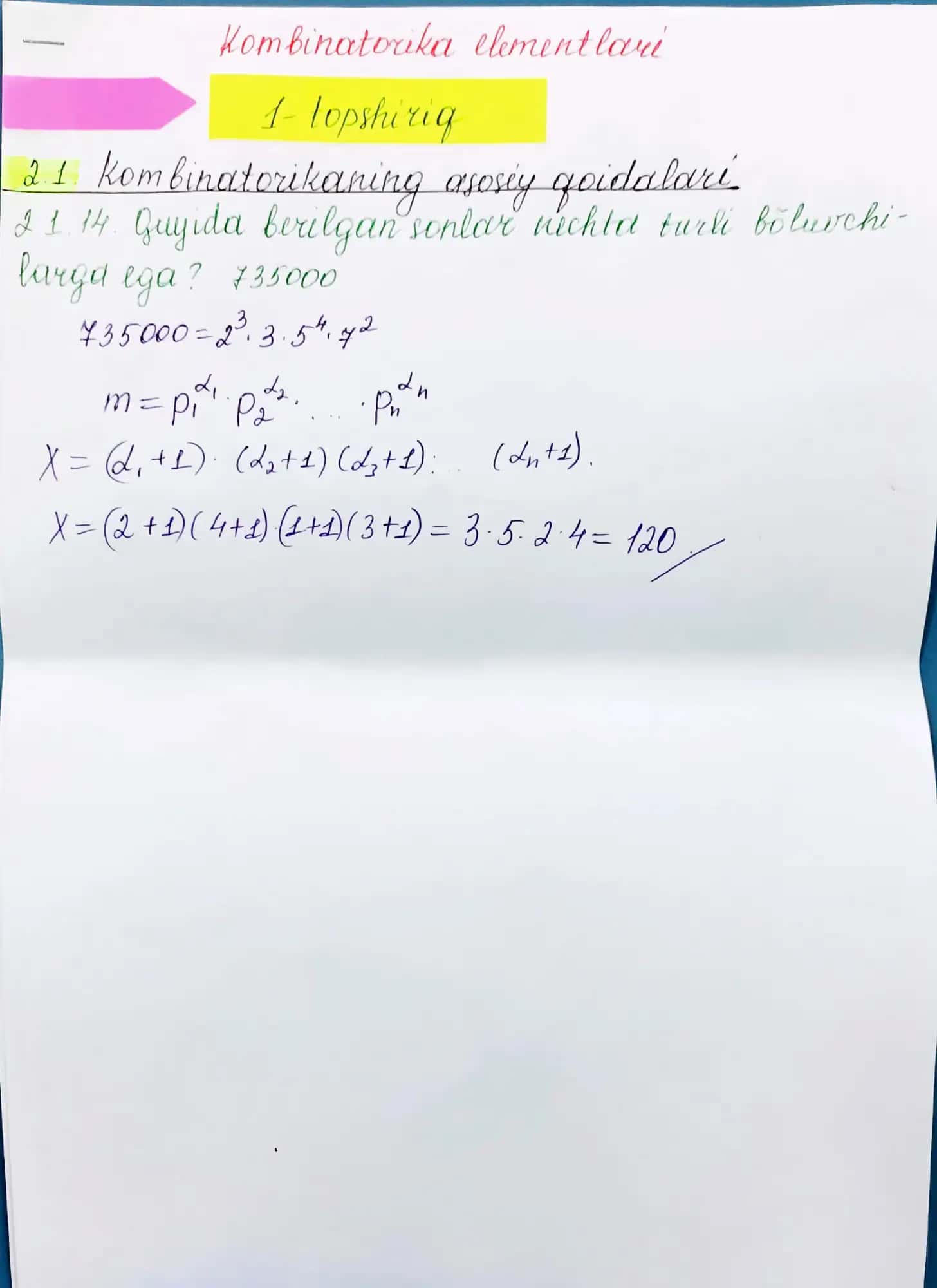 Kombinatorika elementlari 1
