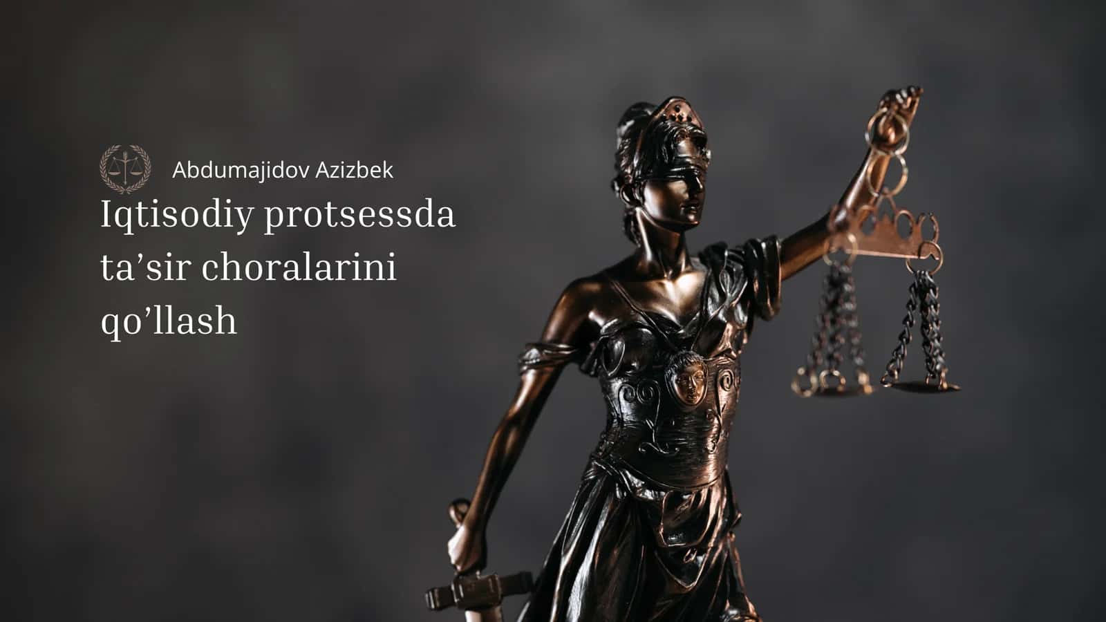 Iqtisodiy protsessda ta’sir choralarini qo’llash 1