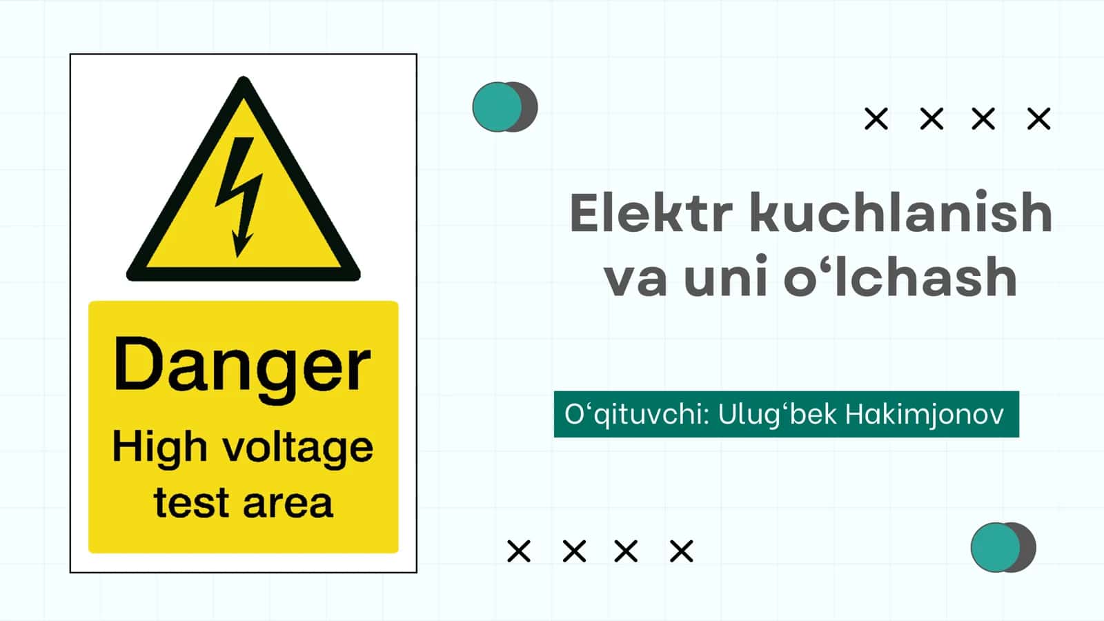 Elektr kuchlanish 1