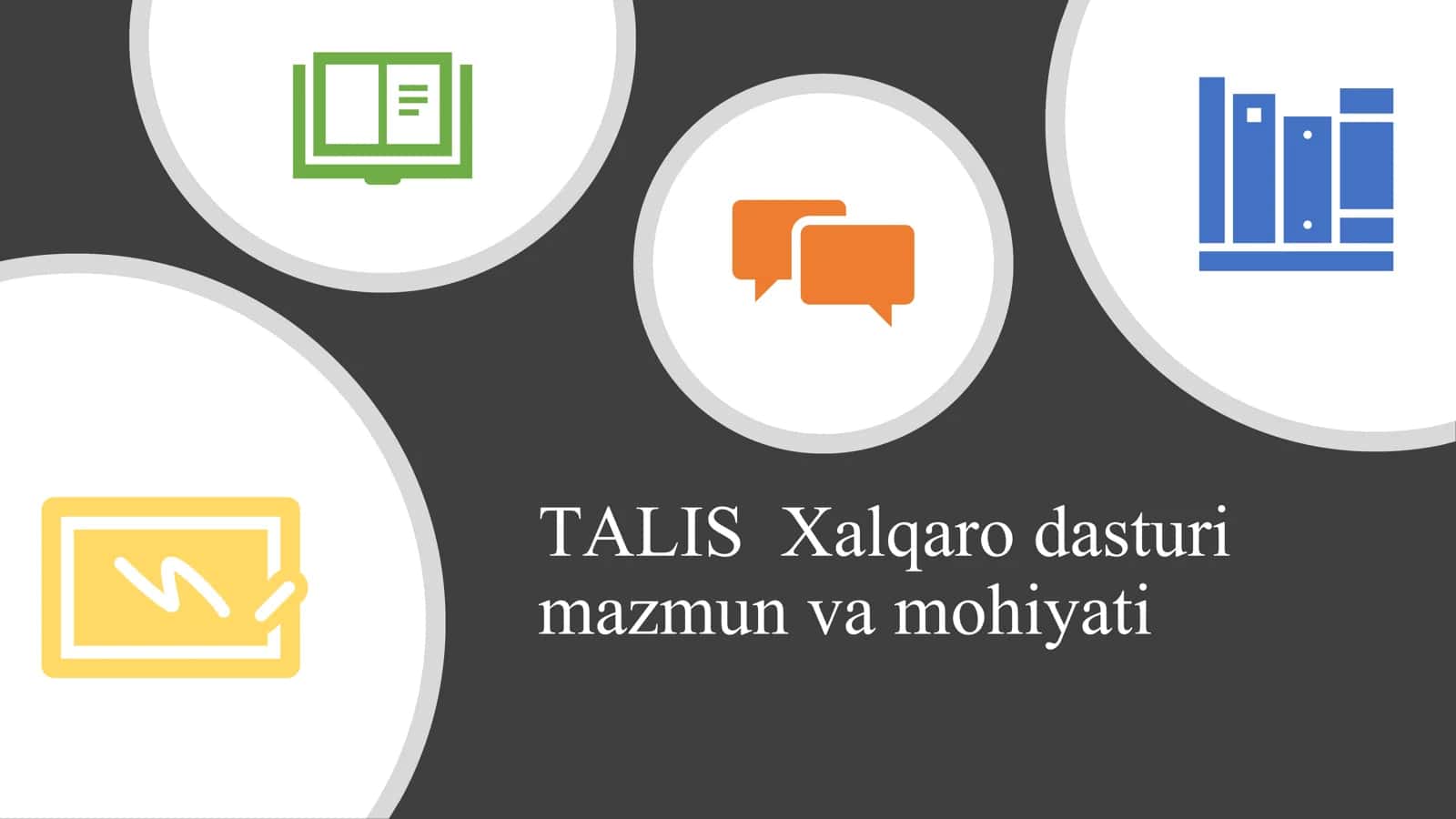 TALIS Xalqaro dasturi 1
