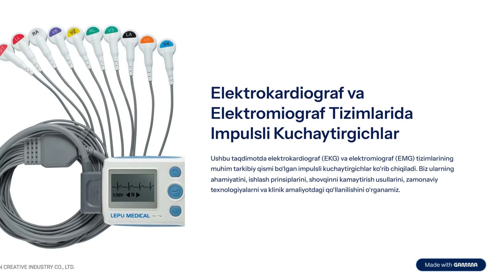 Elektrokardiograf va Elektromiograf Tizimlarida Impulsli Kuchaytirgichlar 1