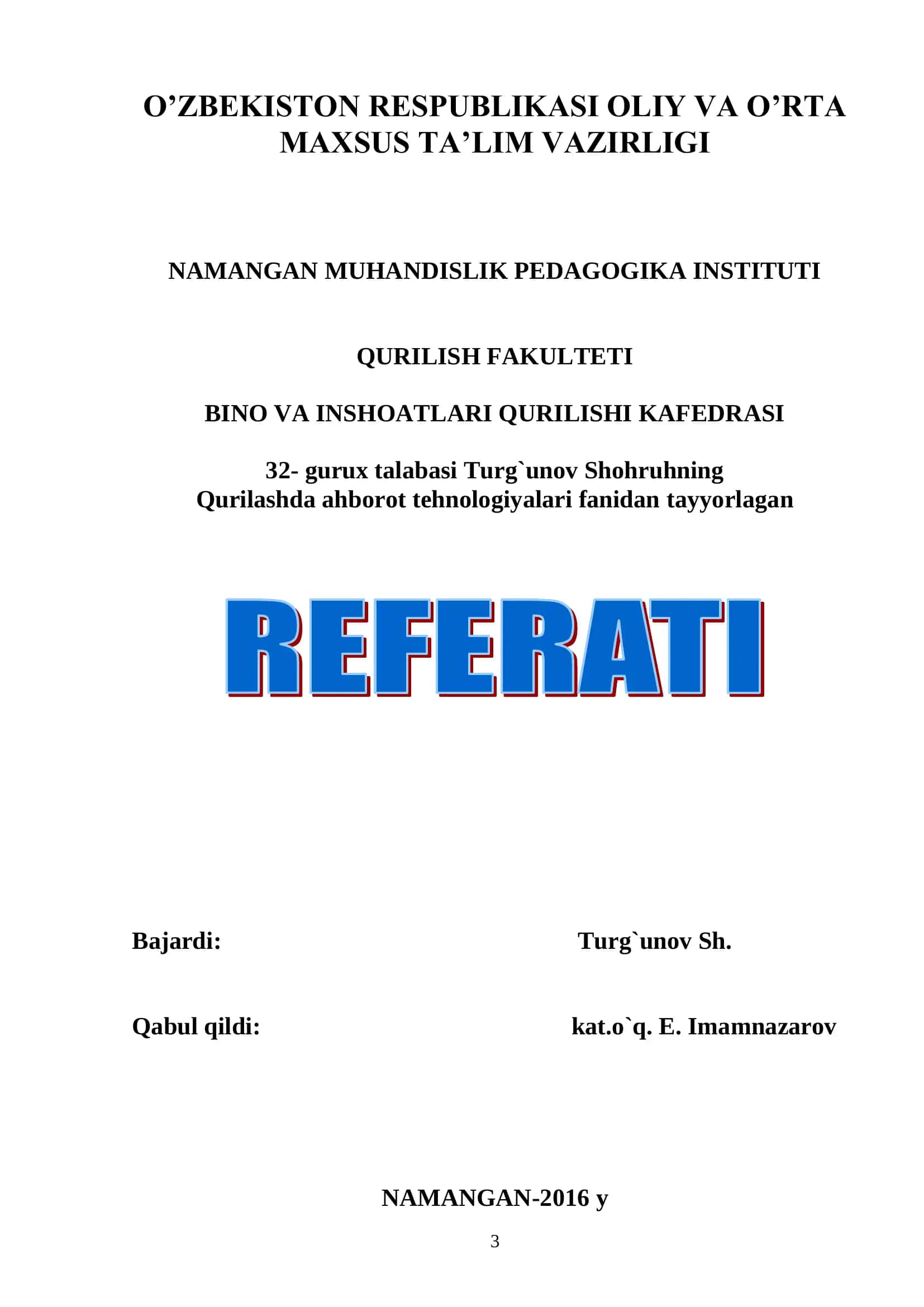 Operatsion tizimlar tushunchasi 1