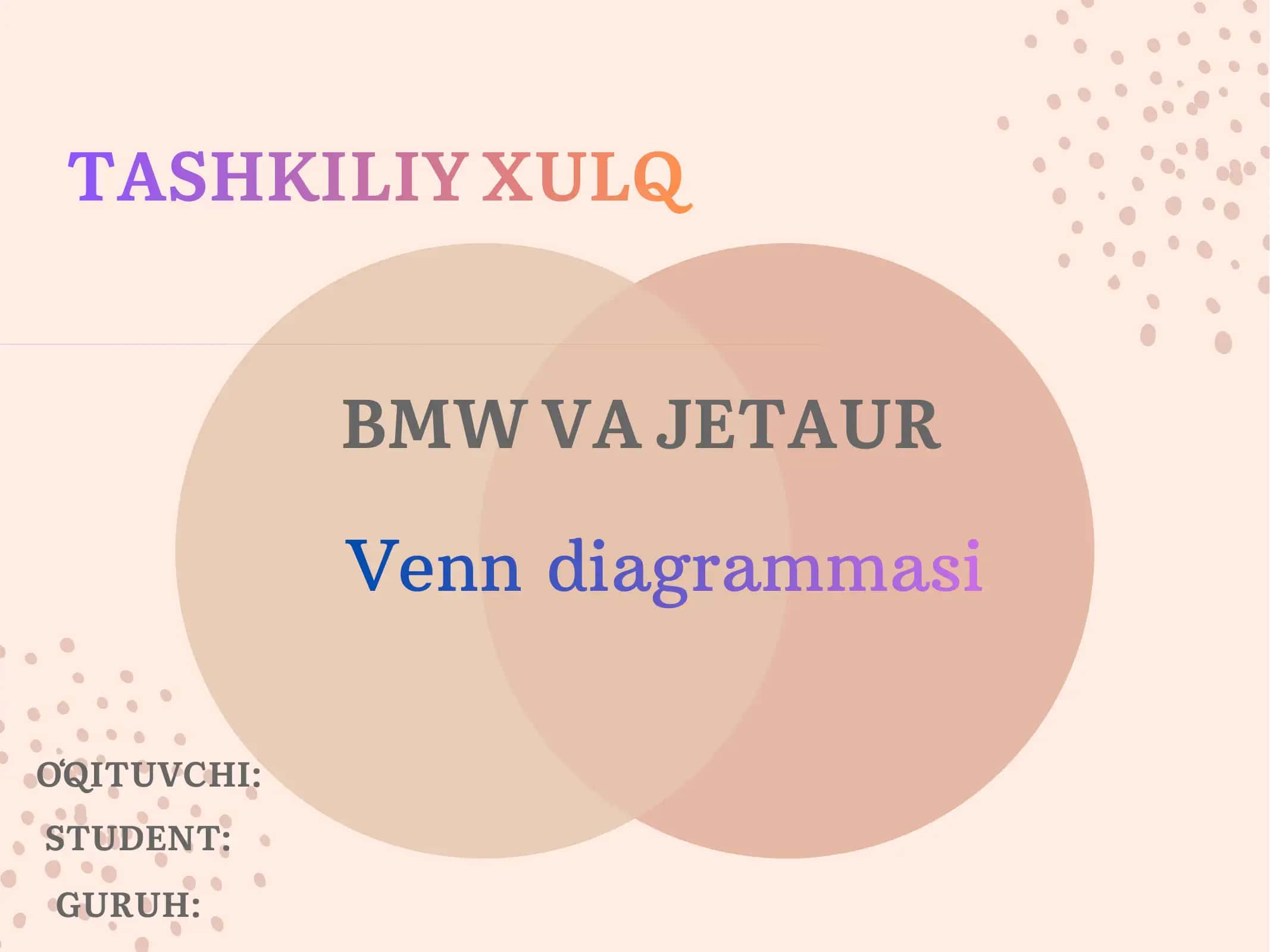 Venn diagramma 1