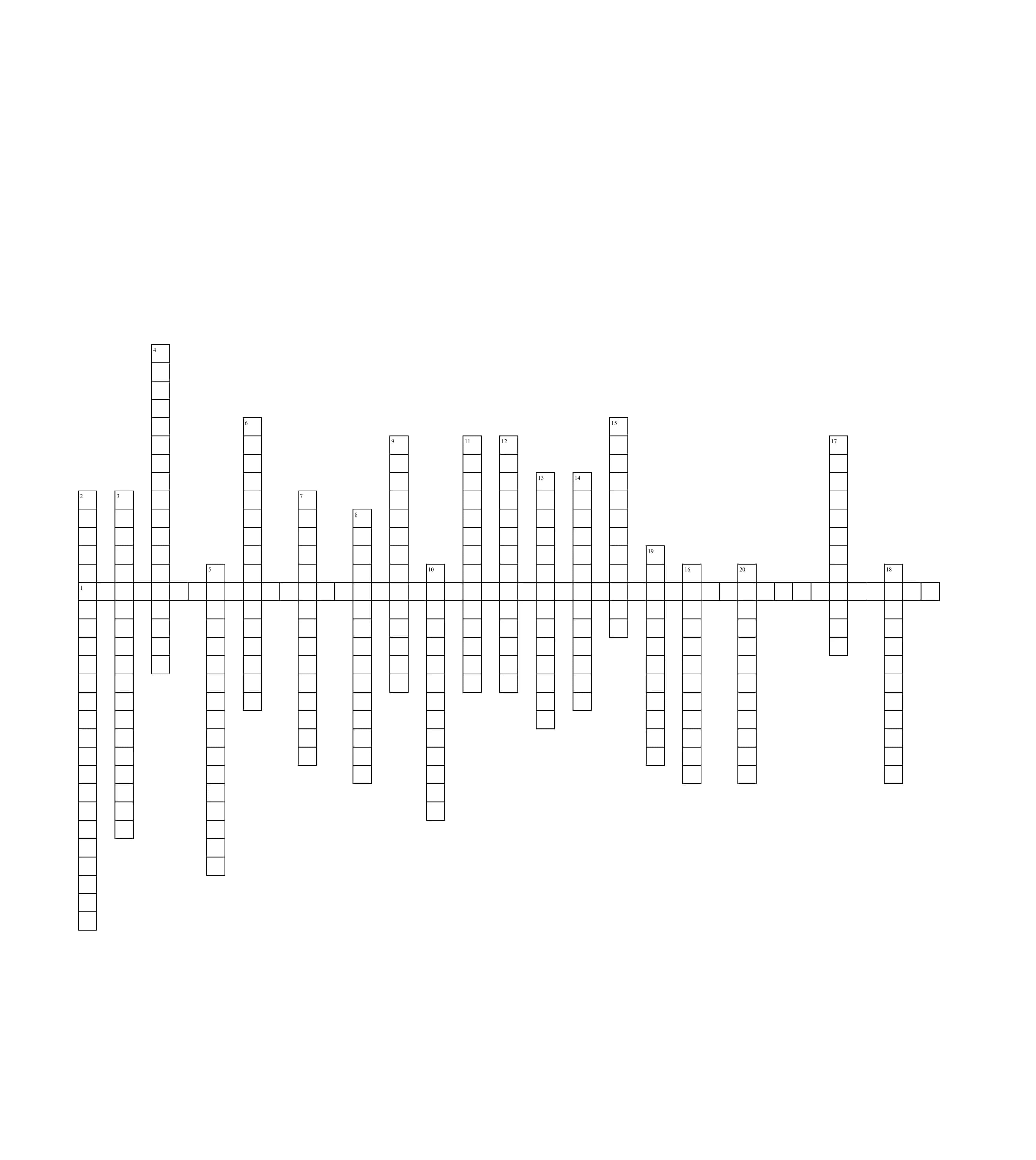 SAVOLLAR KRASVORD 1