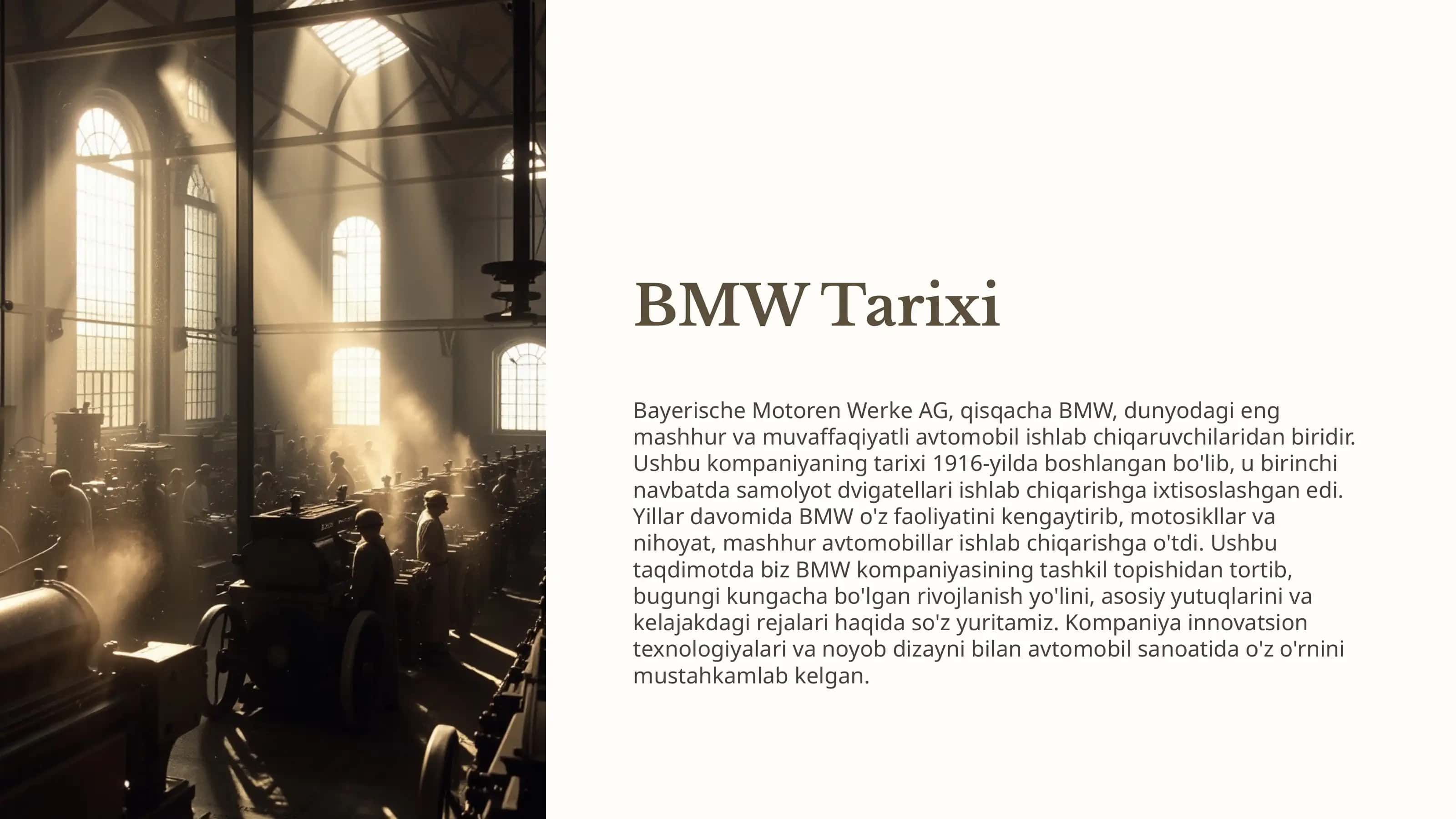BMW Tarixi 1