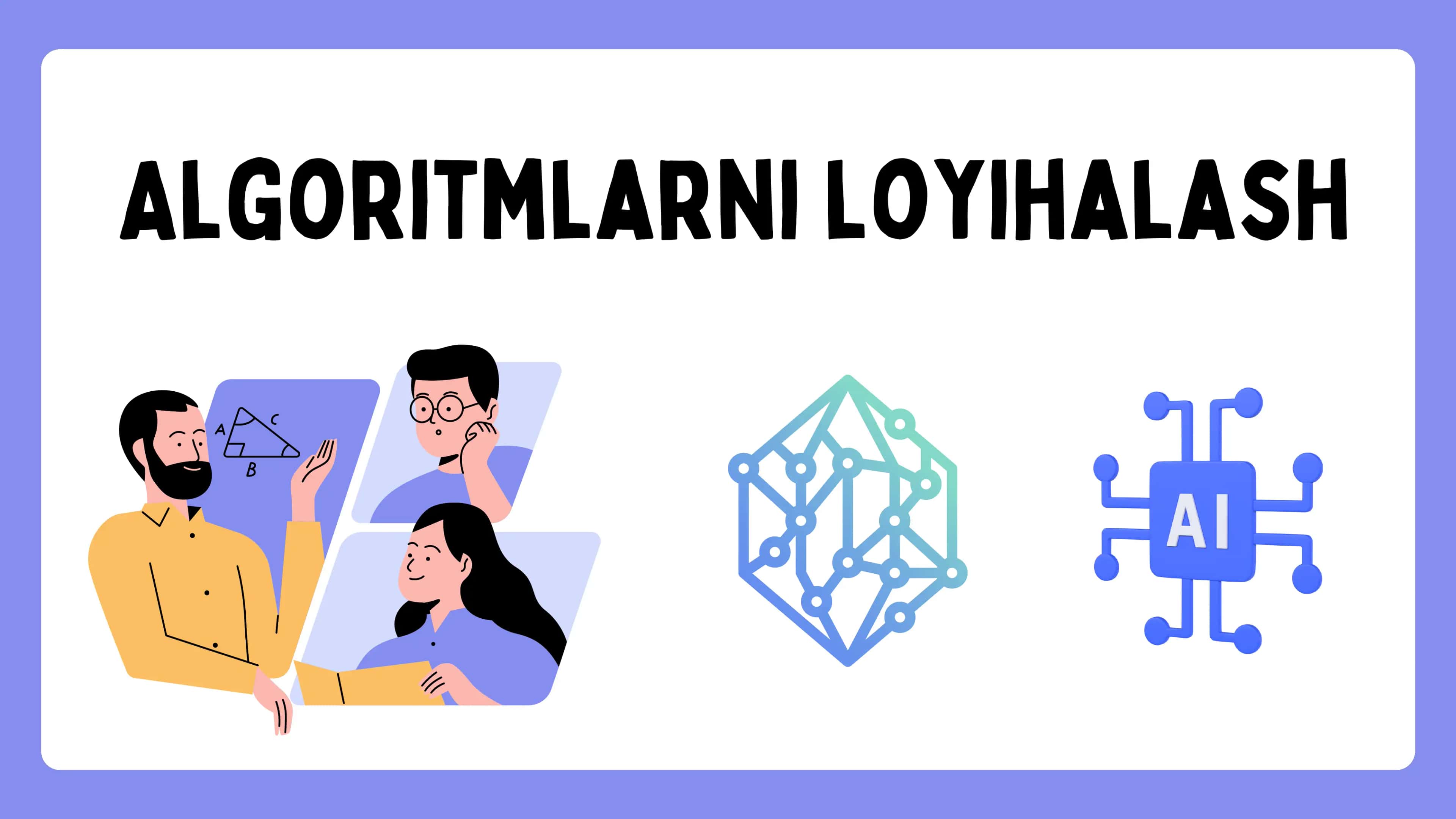 Algoritmlarni loyihalash 1