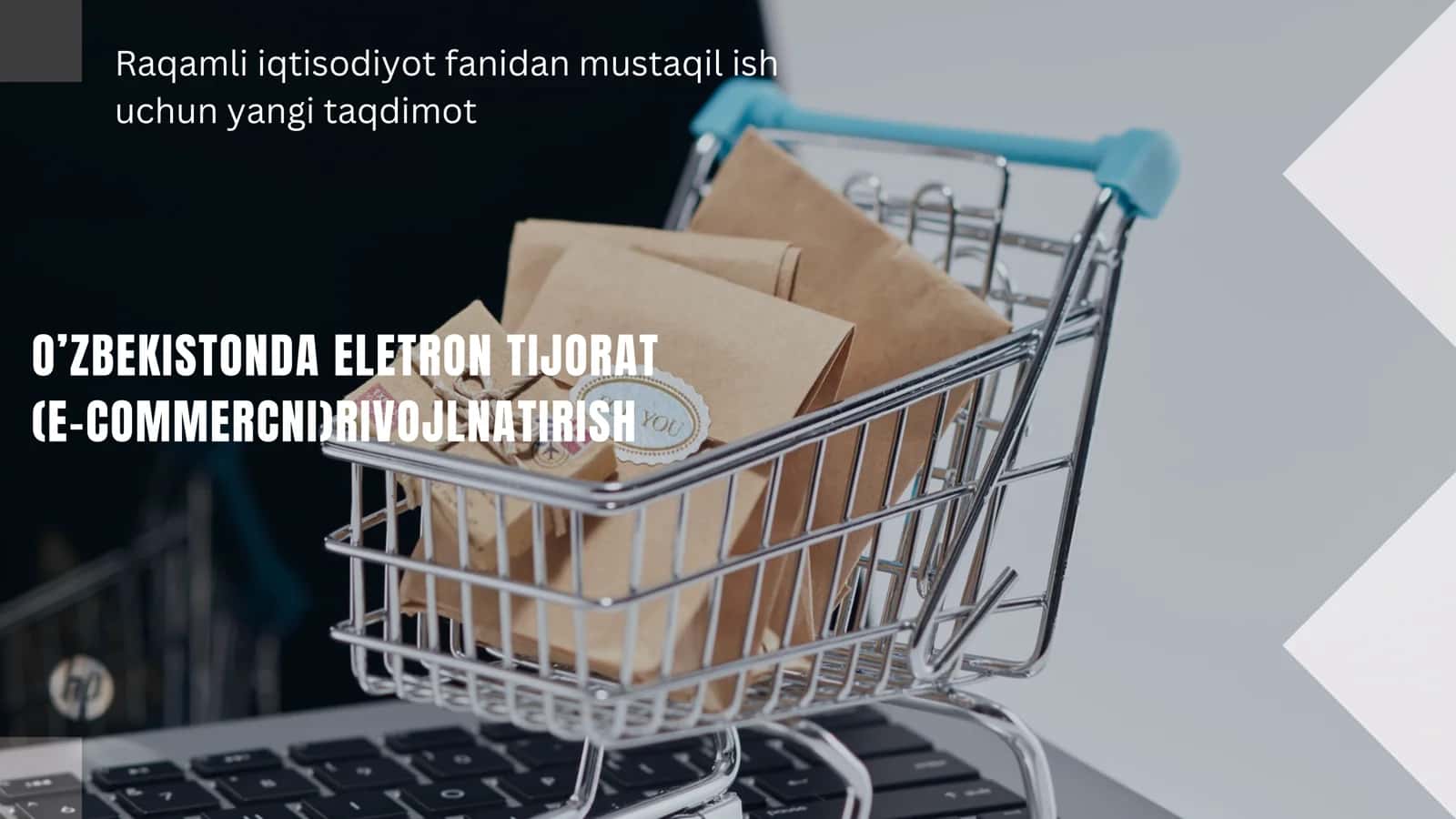 e-commerce O'zbekistonda elektron tijoratni rivojlantirish 1