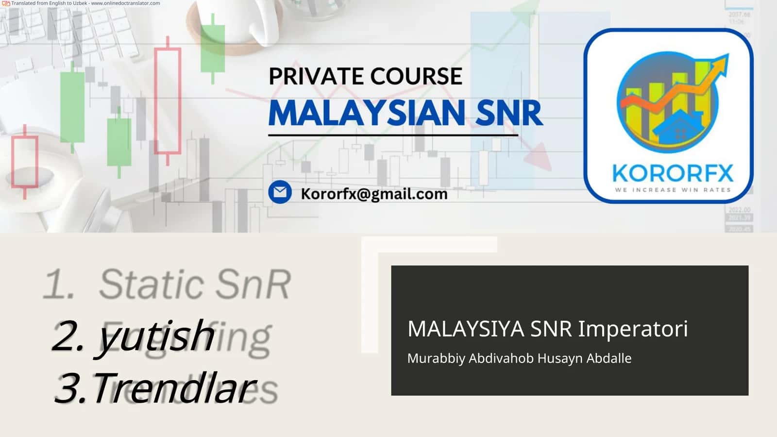 MALAYSIYA SNR Imperatori 1