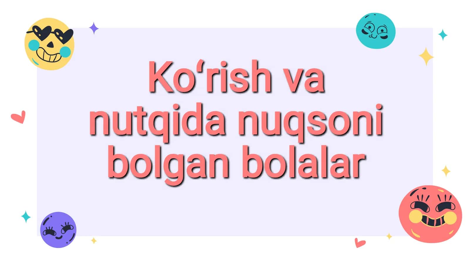 koʻrish va nutq 1