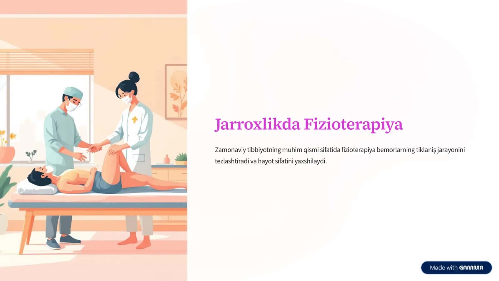 Jarroxlikda Fizioterapiya 1