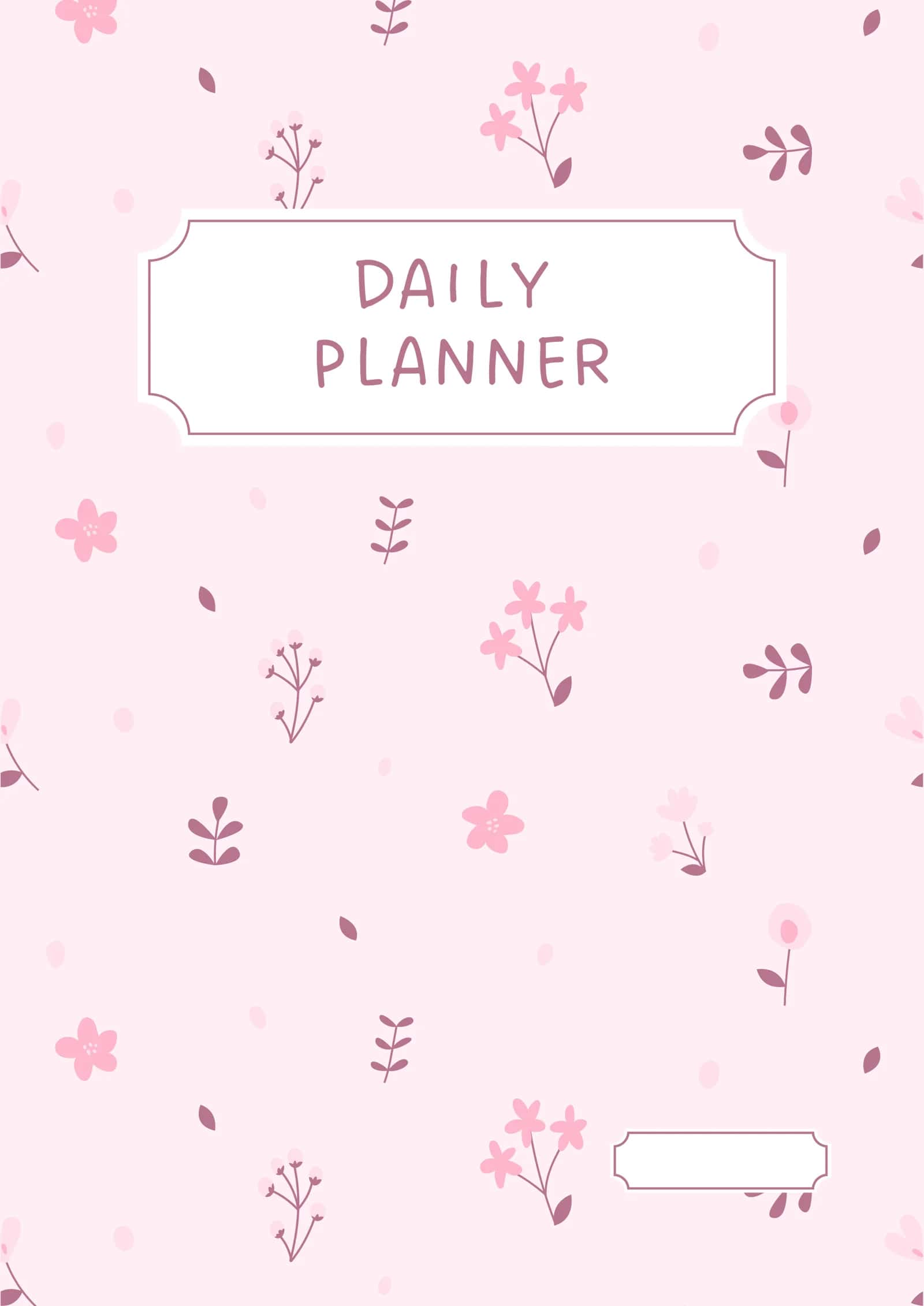 DAILY PLANNER 1