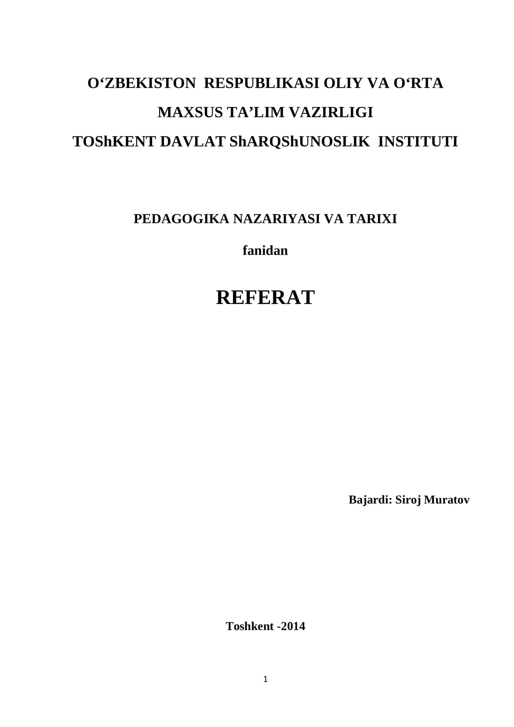 Yan Amos Komenskiyning maktab tizimi va ta’lim mazmuni 1