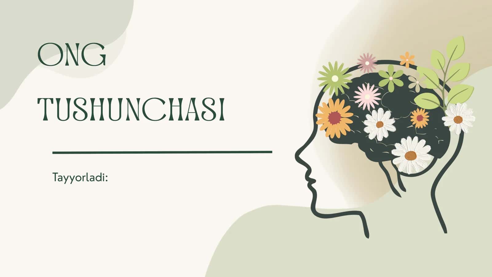 Ong tushunchasi 1