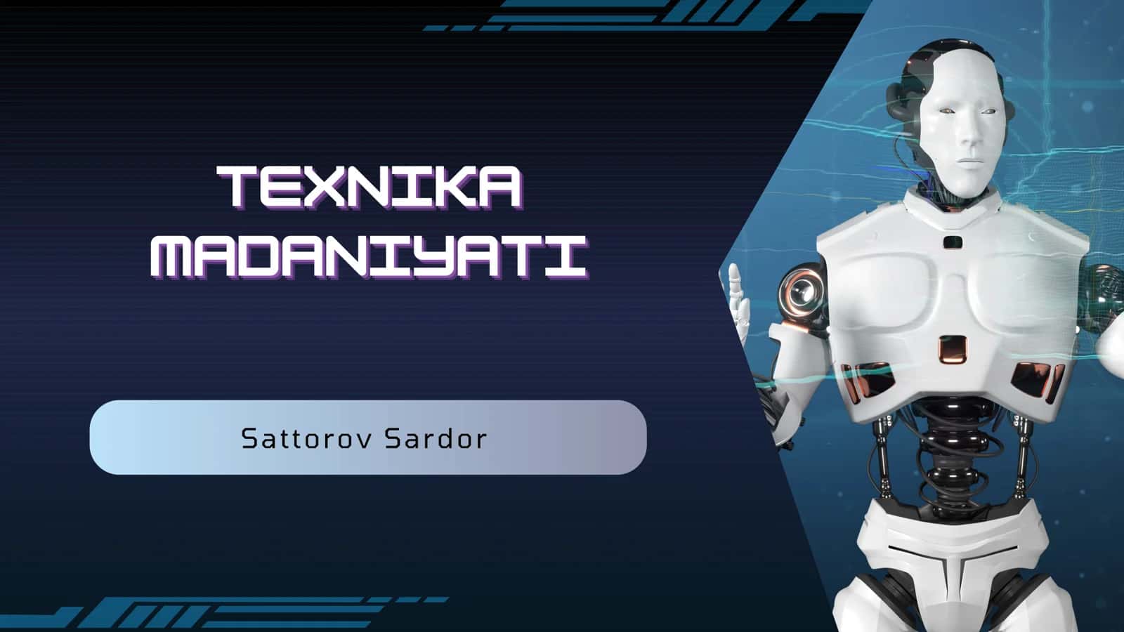 TEXNIKA MADANIYATI 1