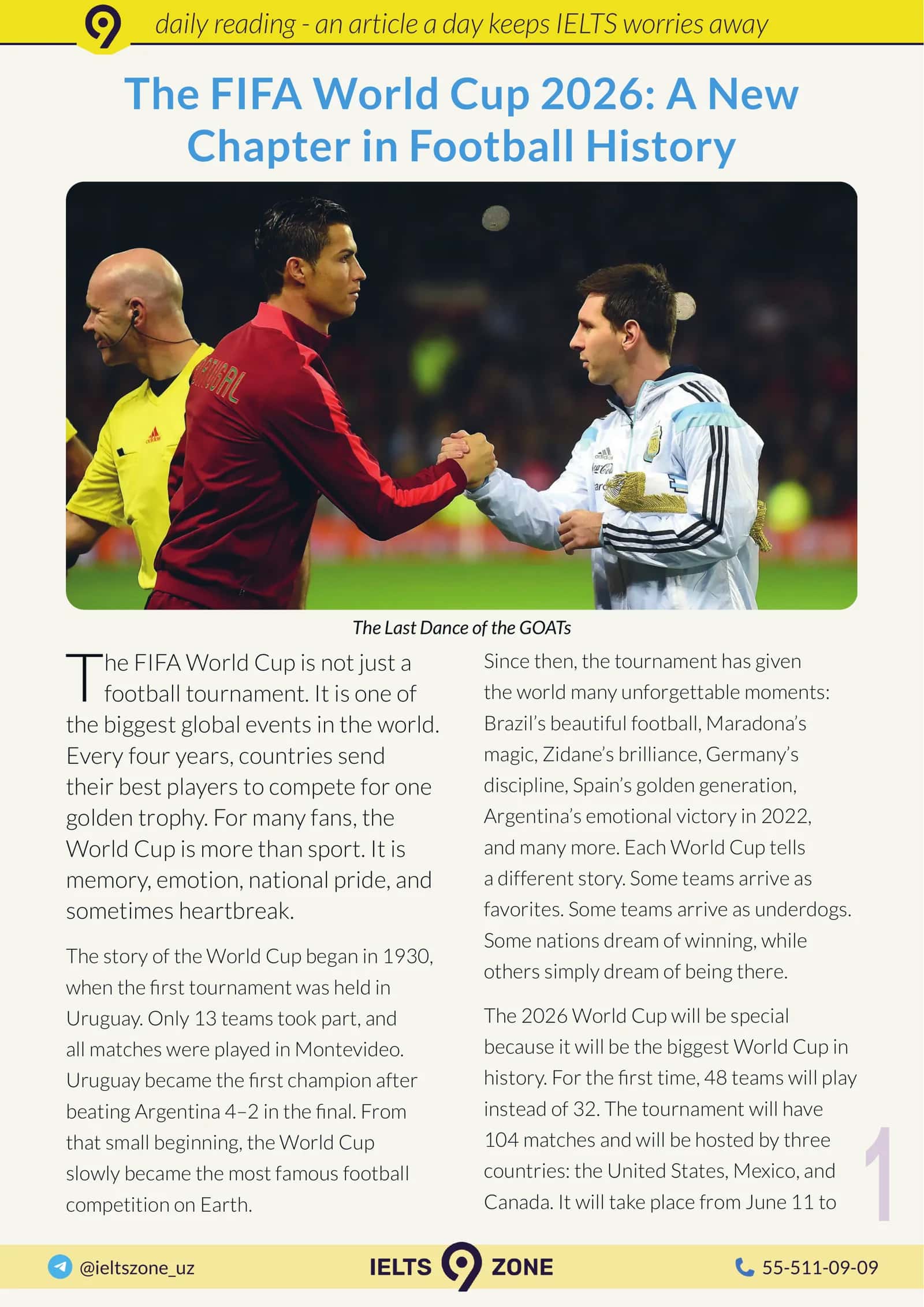 The FIFA World Cup 2026: A New Chapter in Football History 1