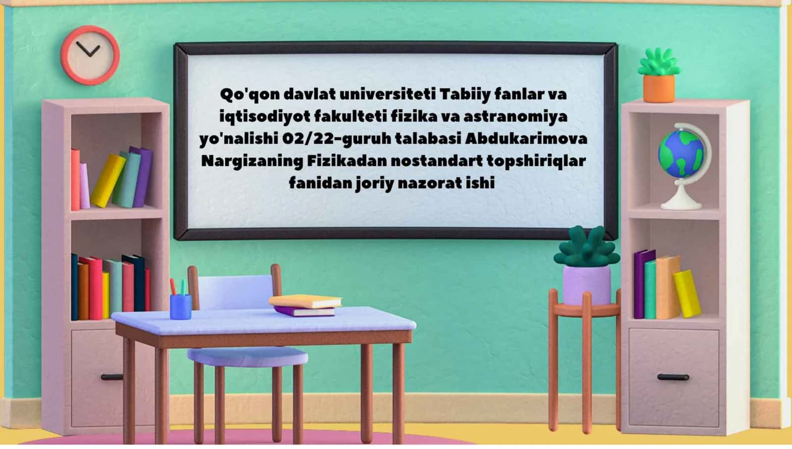 fizikadan nostandart topshiriqlar 1