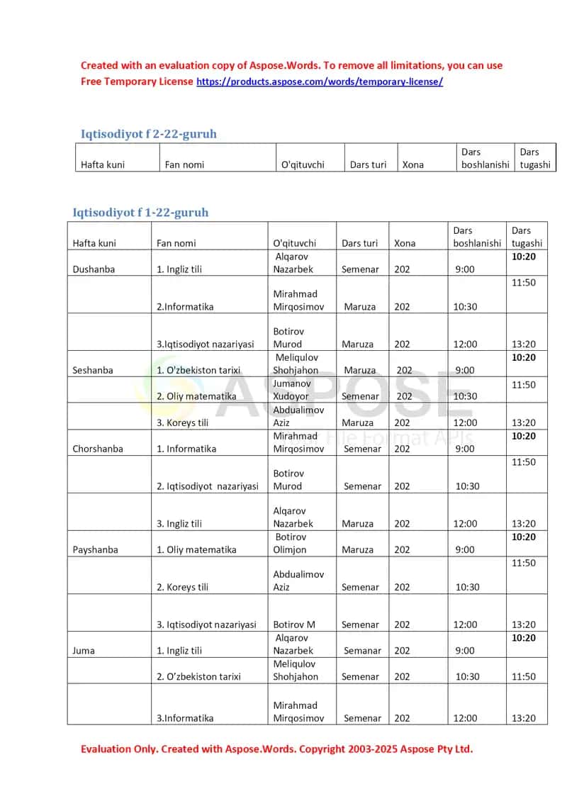 Pedagogika fakulteti sirtqi ta’lim guruhlari taqdimoti 1