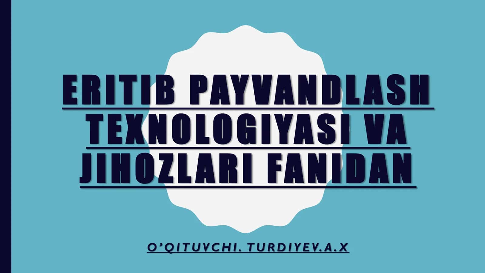 LAZERLI KESISHNING MOHIYATI 1