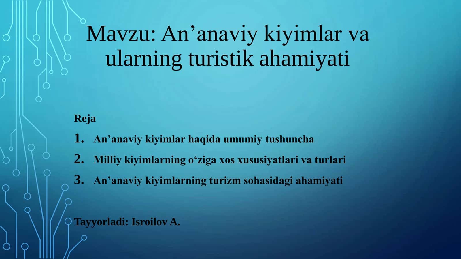 An’anaviy kiyimlar va ularning turistik ahamiyati 1