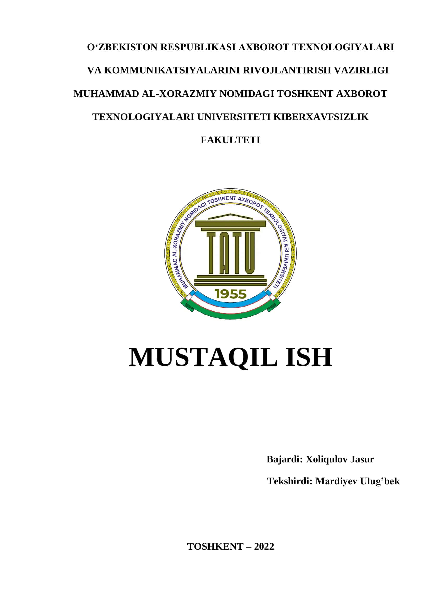 Kriptografik xavfsiz psevdo tasodifiy ketma-ketliklar 1