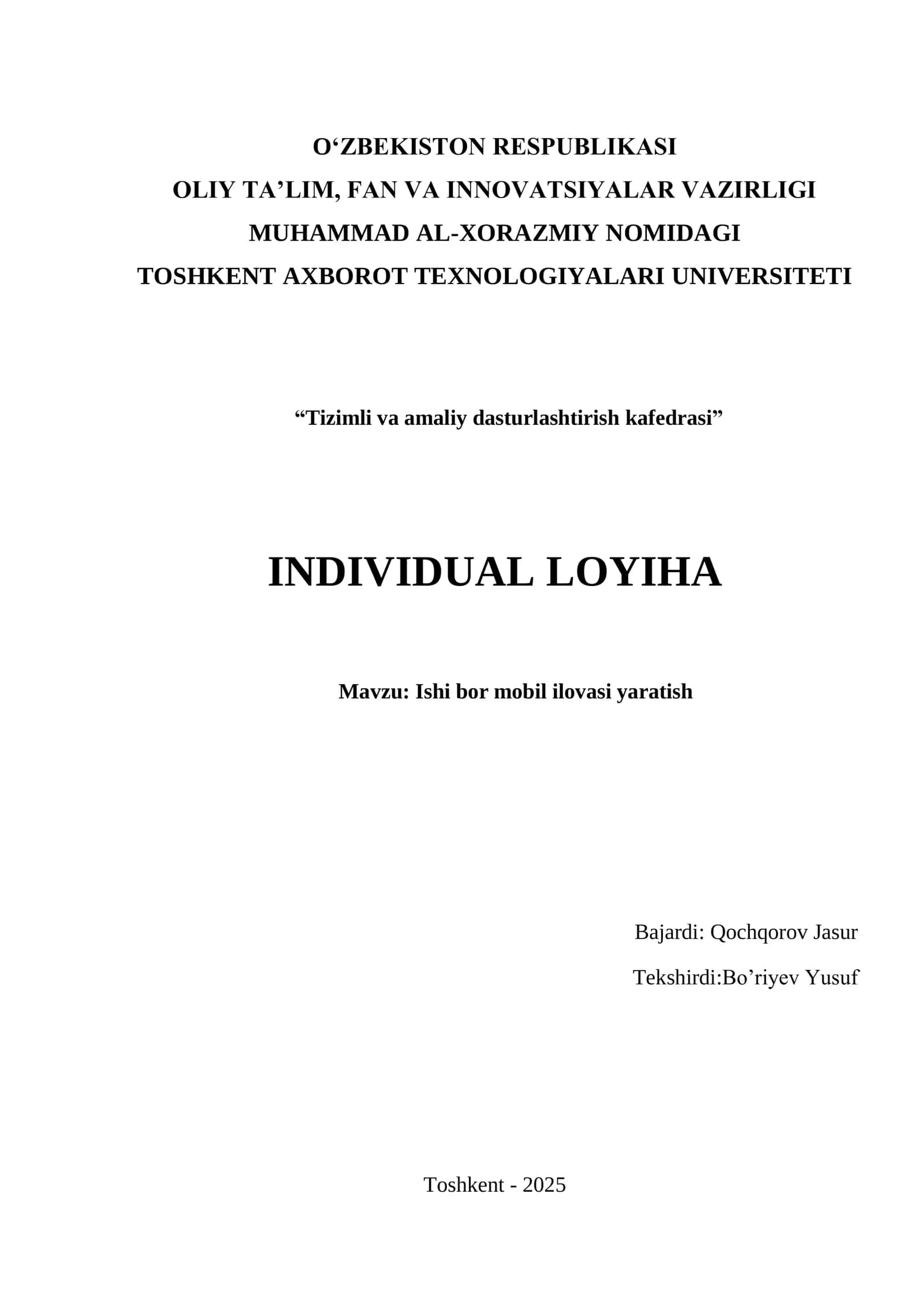 Ishi bor mobil ilovasi yaratish 1