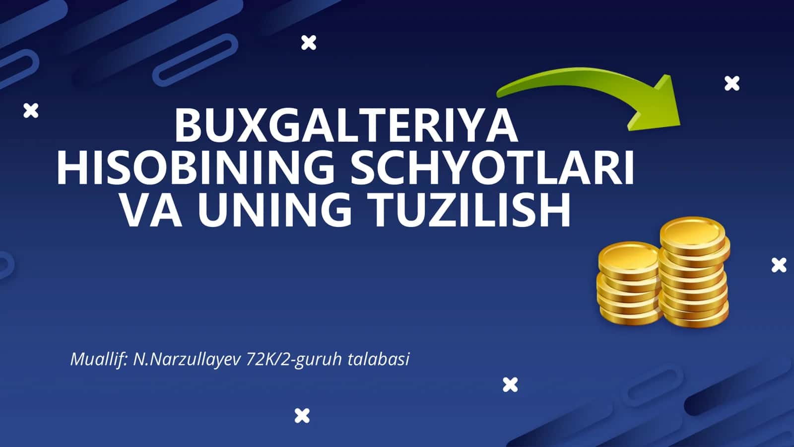 Iqtisodiyot buxgalteriya va schyotlar 1