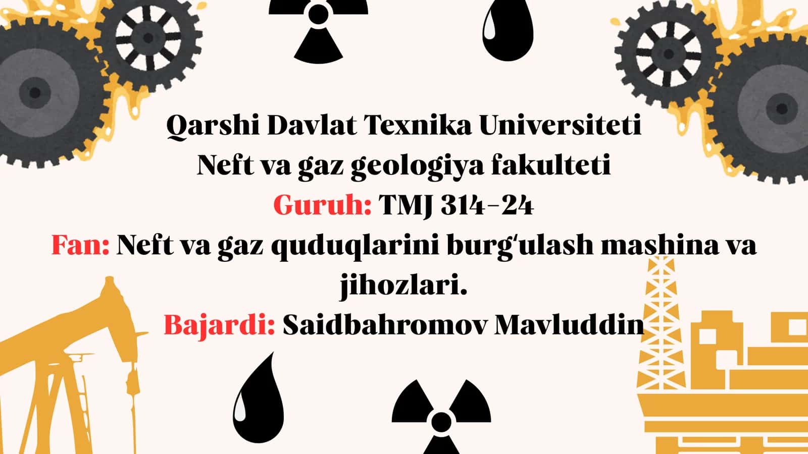 Dunyoda neft va gazning oʻrni va ahamiyati 1