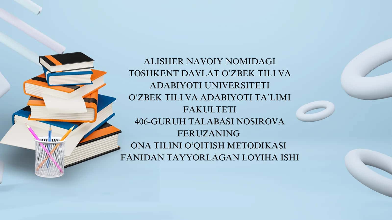 O‘ZBEK TILI VA ADABIYOTI TA’LIMI 1