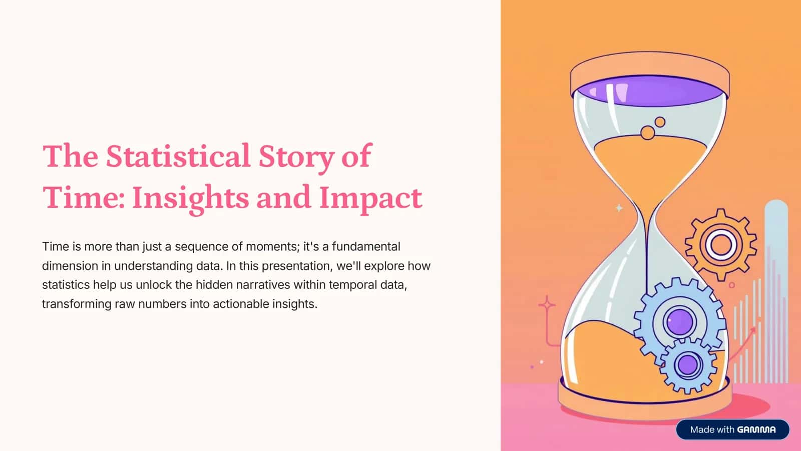 The Statistical Story of Time: Insights and Impact 1