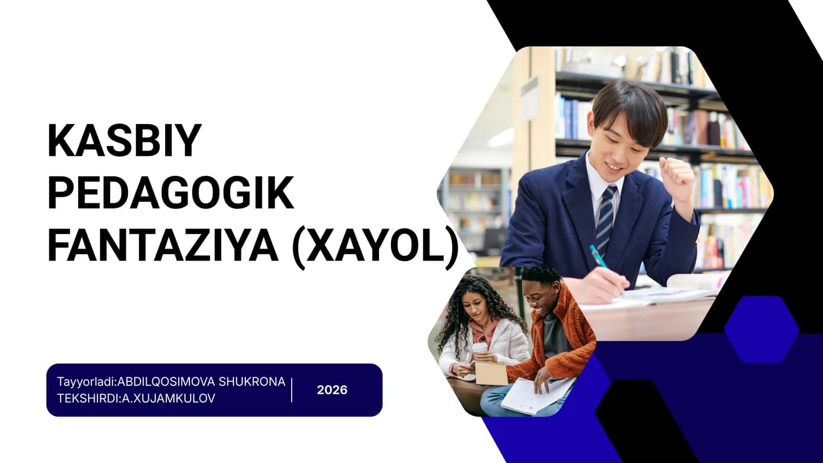 KASBIY PEDAGOGIK FANTAZIYA (XAYOL) 1