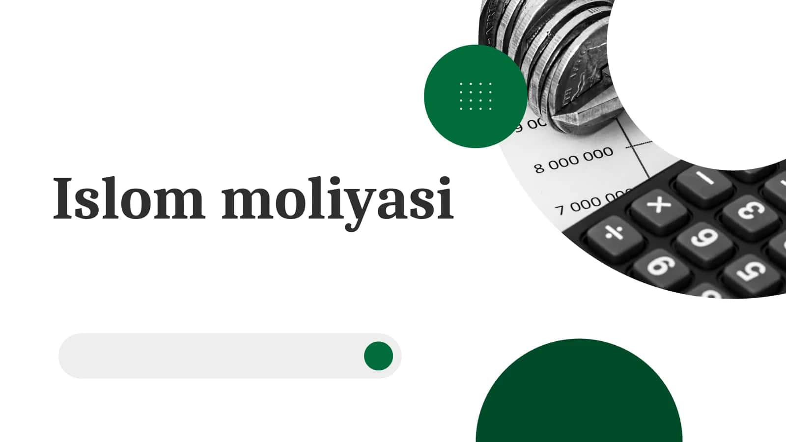 Islom moliyasi 1