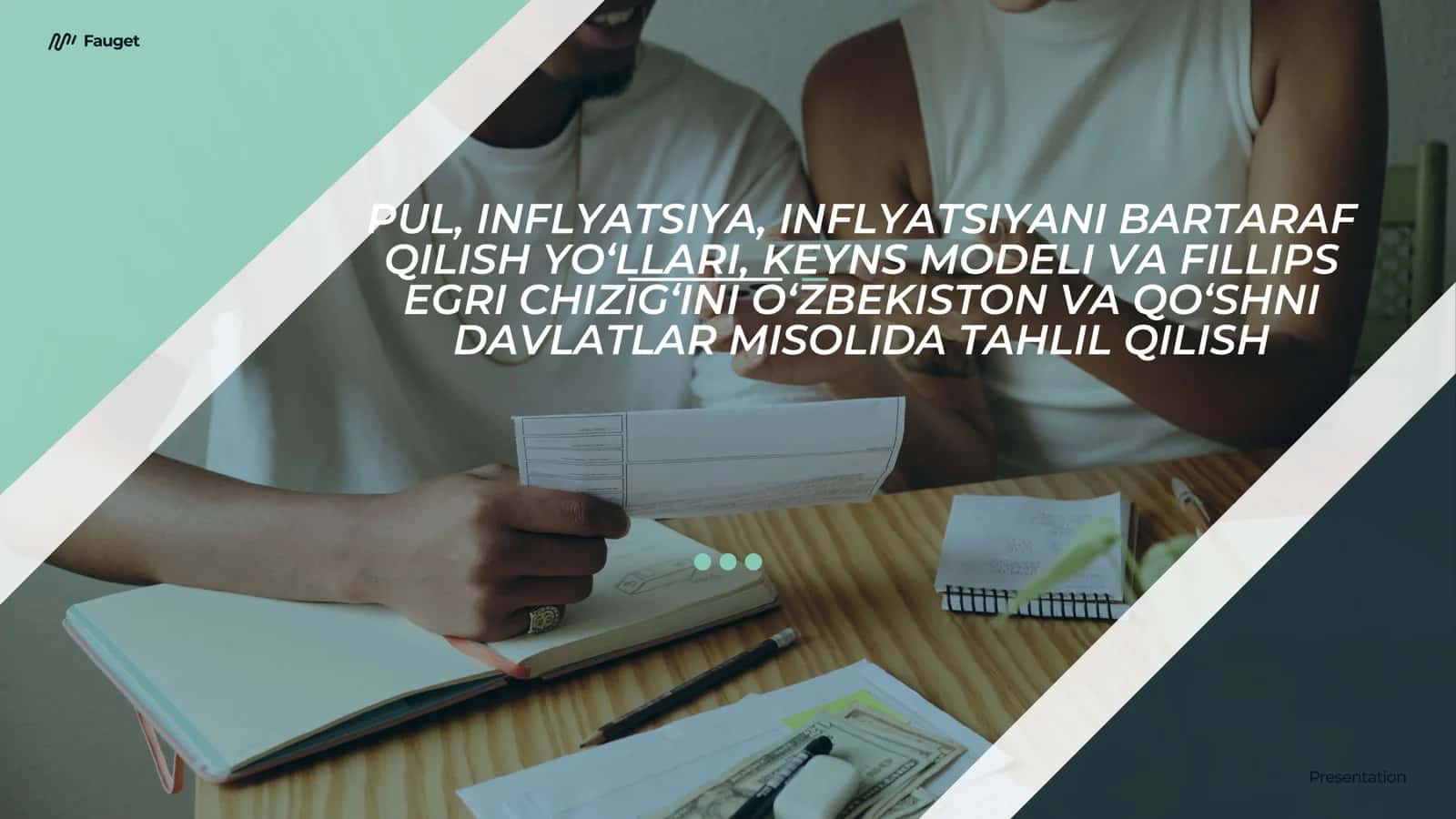 PUL, INFLYATSIYA, INFLYATSIYANI BARTARAF QILISH YO‘LLARI, KEYNS MODELI VA FILLIPS EGRI CHIZIG‘INI O‘ZBEKISTON VA QO‘SHNI DAVLATLAR MISOLIDA TAHLIL QILISH 1