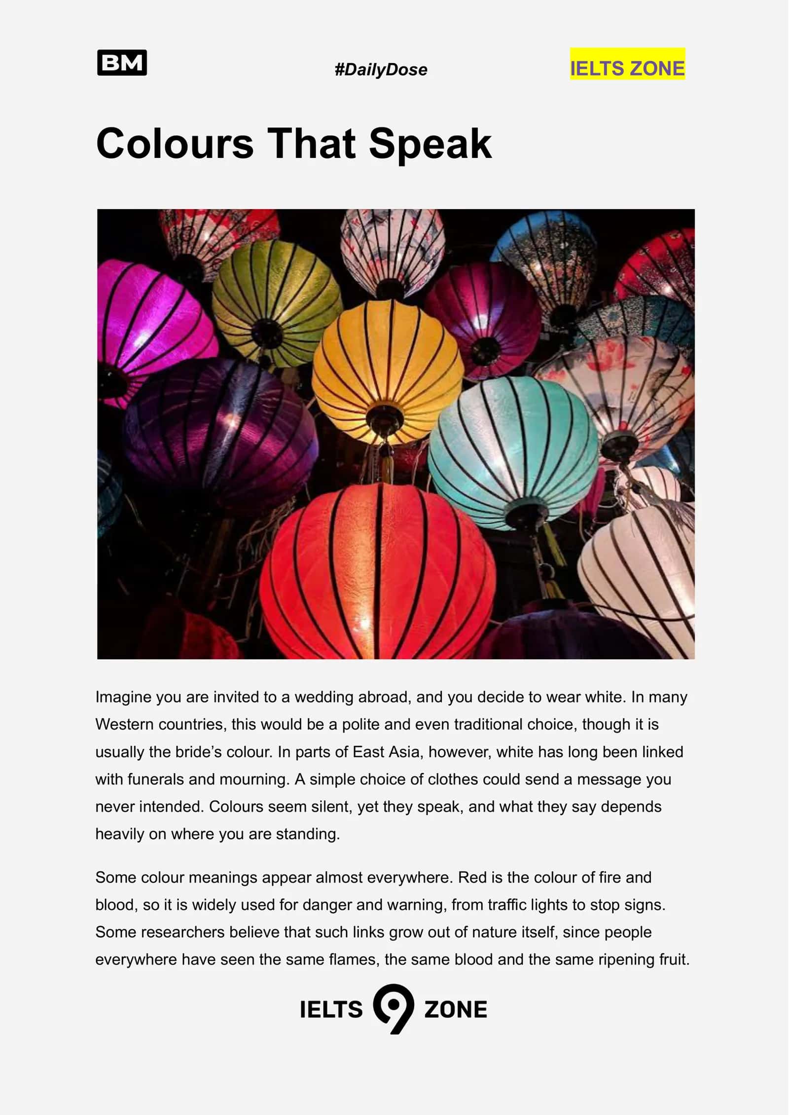Colours That Speak 1