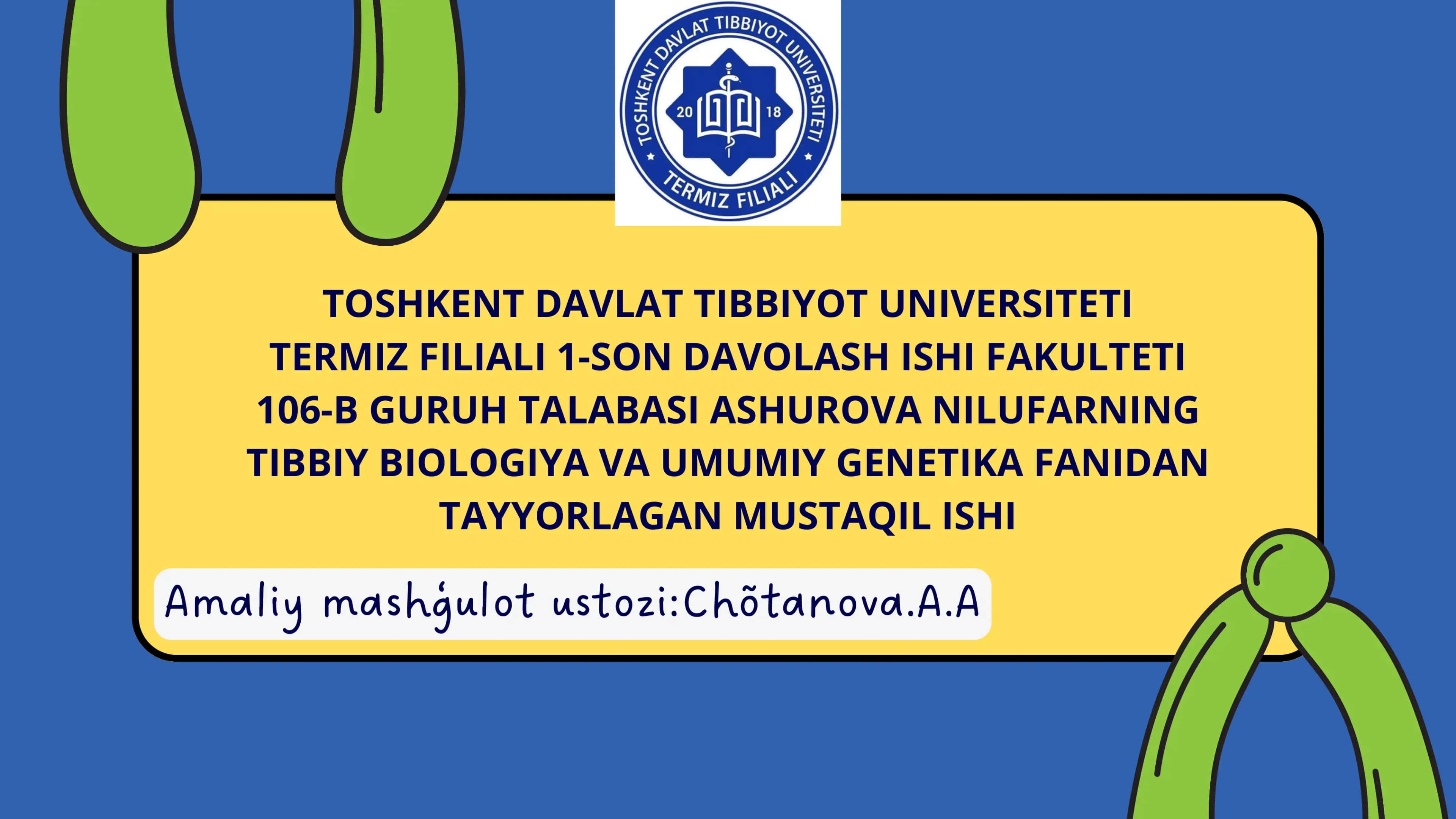 Monoduragay chatishtirish 1